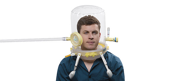 CaStar Up CPAP hood, large, 40 - 47cm neck circumference