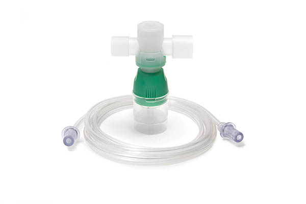 Cirrus™2 nebuliser, self-sealing T-piece kit 22M-22F with tube, 1.8m, single patient use