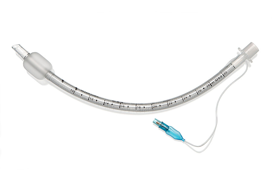 InterTube™ tracheal tube, wire-reinforced cuffed, ID 8.0mm