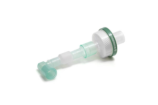 Inter-Therm™ HMEF with luer port, Superset catheter mount and elbow - sterile