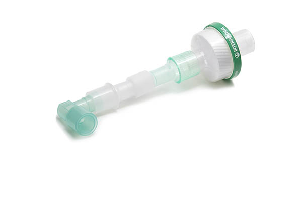 Inter-Therm™ HMEF with luer port, Superset catheter mount and detachable elbow - sterile