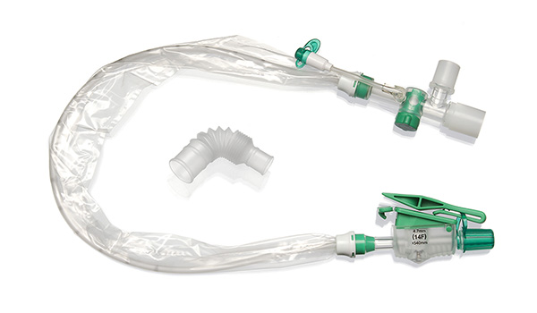 TrachSeal™ adult endotracheal closed suction system, 72 hour, size F14