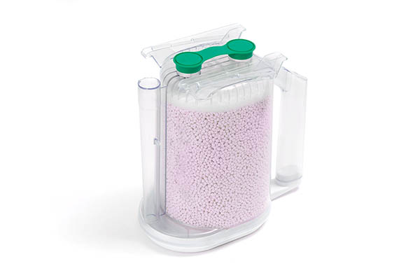 IS Can™, Spherasorb™ disposable CO2 absorber, pink to white colour change. For use with GE® anaesthetic machines: Aisys®, Aespire®, Avance® and ADU®, 1kg